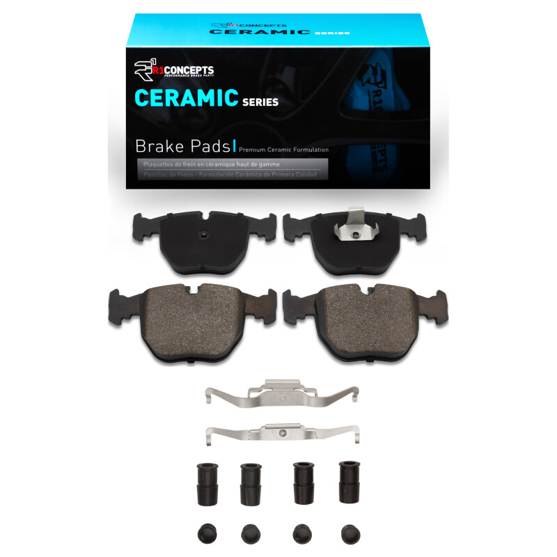 BMW 540I Brake Pads - Front - R1 Concepts - Ceramic - `00-`03
